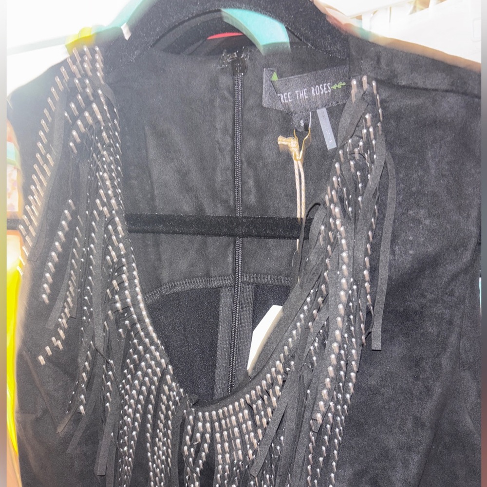 Free The Roses
Fringe Mini Dress - Picture 3 of 3